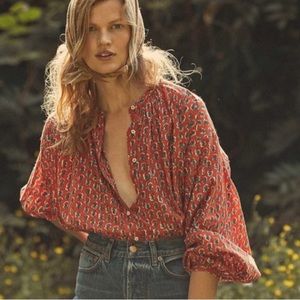 Doen jane blouse- calico canyon- Small
